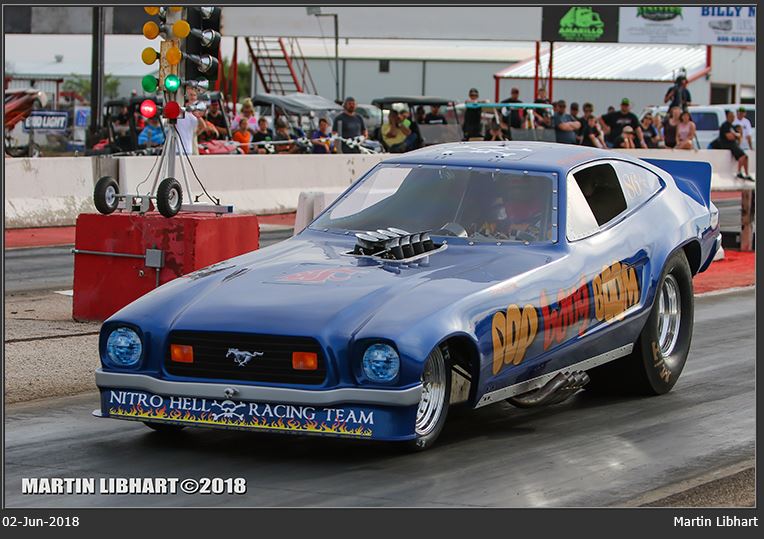 pop bang boom injected nitro funny car launch at funny car chaos amarillo