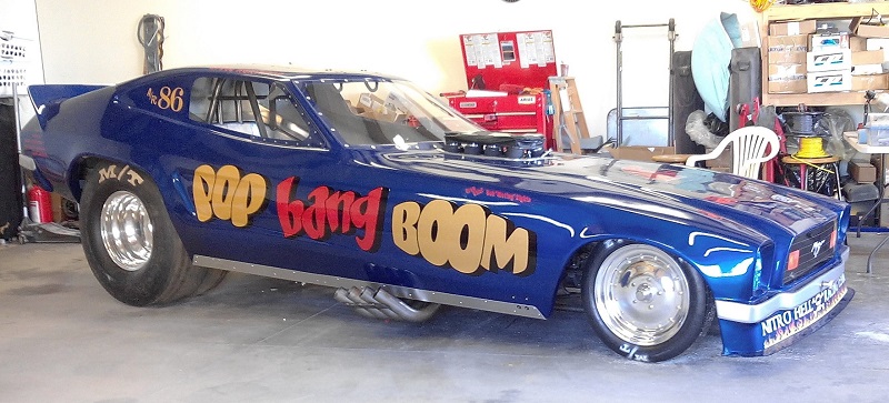 pop bang boom injected nitro funny car almost complete